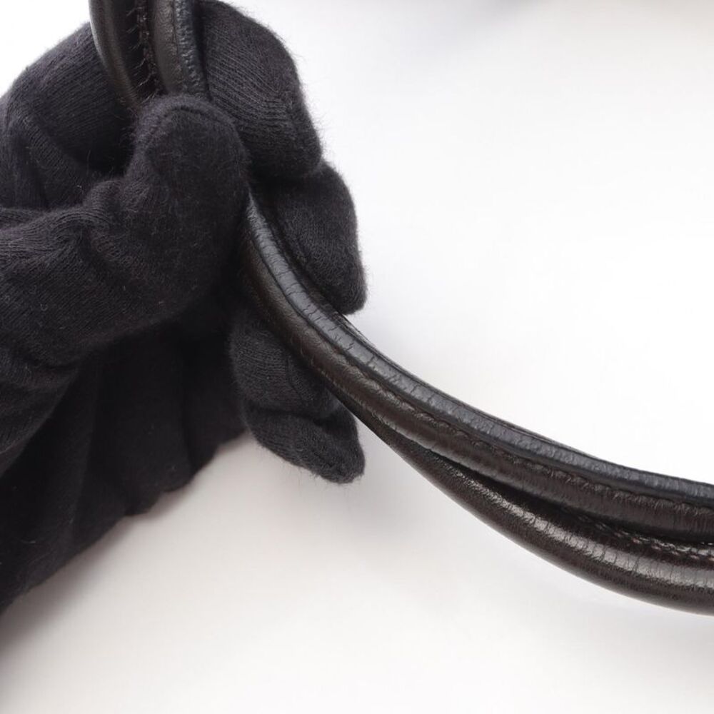 Hermes Plume 32 Ecru Ebene Handbag - Picture 8 of 10